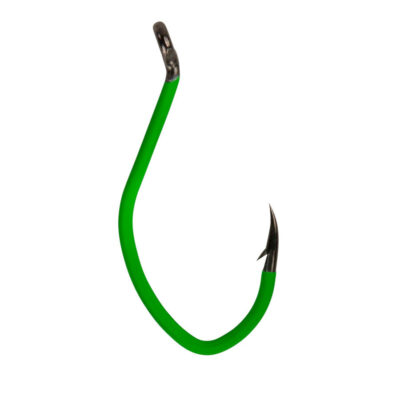 Гачок сомовий DAM MADCAT® A-STATIC CLASSIC Hook №8/0  4шт. (green)