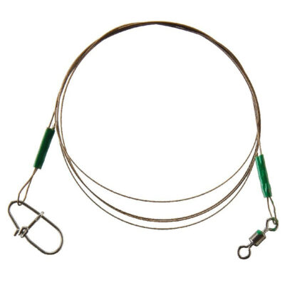 Акційні товари купити в Україні OnRiver.com.ua Повідець сталевий Cormoran 1x19 Wire leader 30cm 12kg 2 pcs (75-34120)