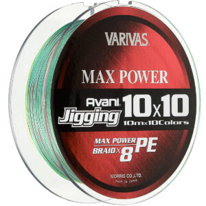 Шнур Varivas Avani Jigging Max X8 10*10 Multicolor 200m 12.9kg 0.205mm #1.5 (РБ-634300)