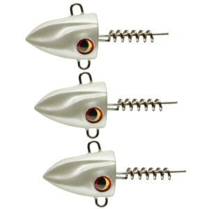 Груз штопор Daiwa Prorex Screw-In Pelagic Head 30g 3pcs #Pearl (209440)