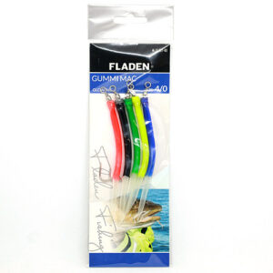 Морський монтаж Fladen Gummi Mac 5p Assorted Glowing 4/0 (17-821-40)