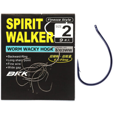 Акційні товари купити в Україні OnRiver.com.ua Гачок для дропшота BKK Spirit Walker #2 (A-ES-8311)
