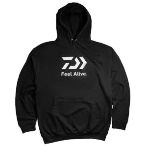Худи Daiwa D-Vec Feel Alive Hoodie Black M (223558)
