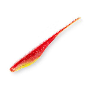 Плавальний силікон ZMAN Scented Jerk Shadz 5" 5 pc #Bleeding Banana (SJS5-257PK5)