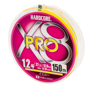 Шнур Duel Hardcore X8 150m 0.19mm 12.0kg #1.2 (H3881-Y)