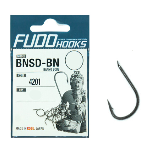 Гачки Fudo Sode Black 10 (20 шт.) (FHBN120110) купити в Україні OnRiver.com.ua Гачки Fudo Sode Black 10 (20 шт.) (FHBN120110)