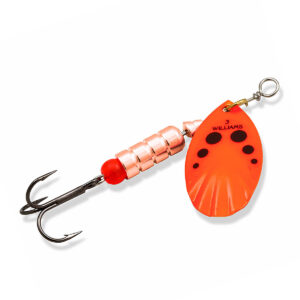 Блешня Williams Vortex Garni UV 14.17gr #Жовтогарячий Black Dots On Copper (V5D-ORBD)