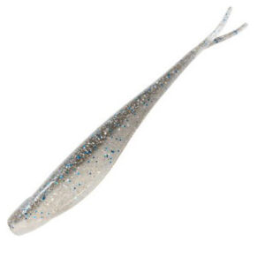 Плавальний силікон ZMAN Scented Jerk Shadz 5" 5 pc #Smoky Shad (SJS5-57PK5)