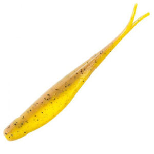 Плавальний силікон ZMAN Scented Jerk Shadz 5" 5 pc #Bruised Banana (SJS5-279PK5)