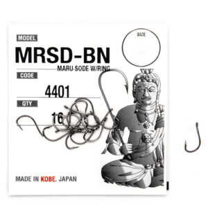 Гачки Fudo Maru Sode W/Ring Black 7 (16 шт.) (FH BN 4401 7)