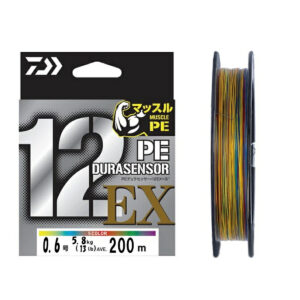 Шнур Daiwa UVF PE Sensor X12EX+Si3 5C 200m 5.8kg 0.128mm #0.6 (17302364)