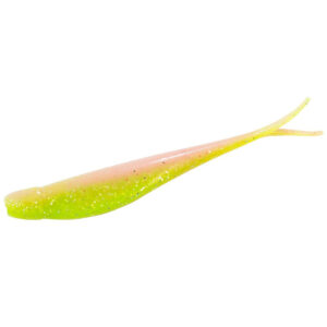 Плавальний силікон ZMAN Scented Jerk Shadz 7" 4 pc #Electric Chiken (SJS7-60PK4)