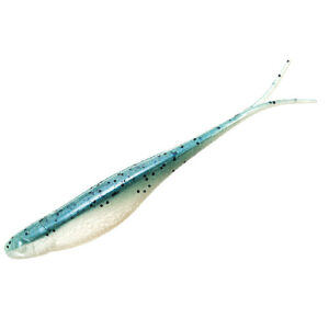 Плавальний силікон ZMAN Scented Jerk Shadz 5" 5 pc #Nuked Pilchard Glow (SJS5-284PK5)