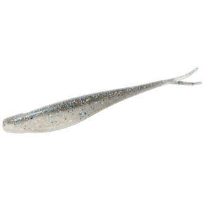 Плавальний силікон ZMAN Scented Jerk Shadz 7" 4 pc #Smoky Shad (SJS7-57PK4)