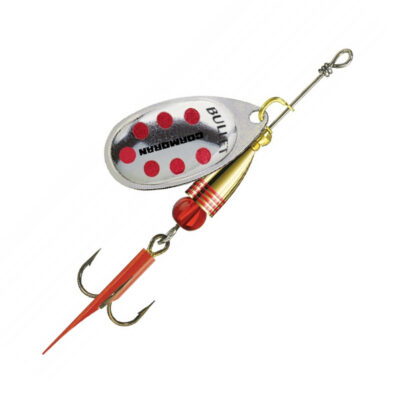 Акційні товари купити в Україні OnRiver.com.ua Блесна Cormoran Bullet №5 20g #Silver/Red dots (50-84055)