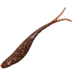 Плавальний силікон ZMAN Scented Jerk Shadz 5" 5 pc #Rootbeer Gold (SJS5-230PK5)