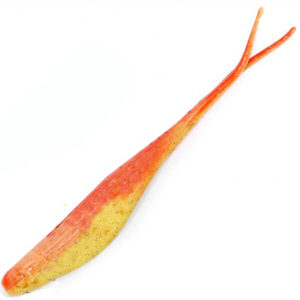 Плавальний силікон ZMAN Scented Jerk Shadz 4" 5 pc #Bleeding Banana (SJS4-257PK5)