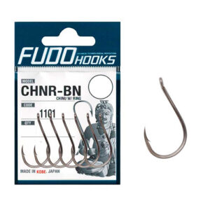 Гачки Fudo Chino W/Ring Black 4 (14 шт.) (FHBN11014)