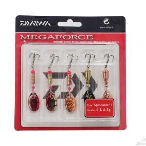 Набір блешень Daiwa Megaforce Spinner Kits 2 (198130)