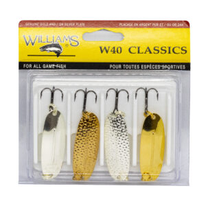 Набір блешень Williams Classic 4-Pack W40 Kit (4-40-ASST)