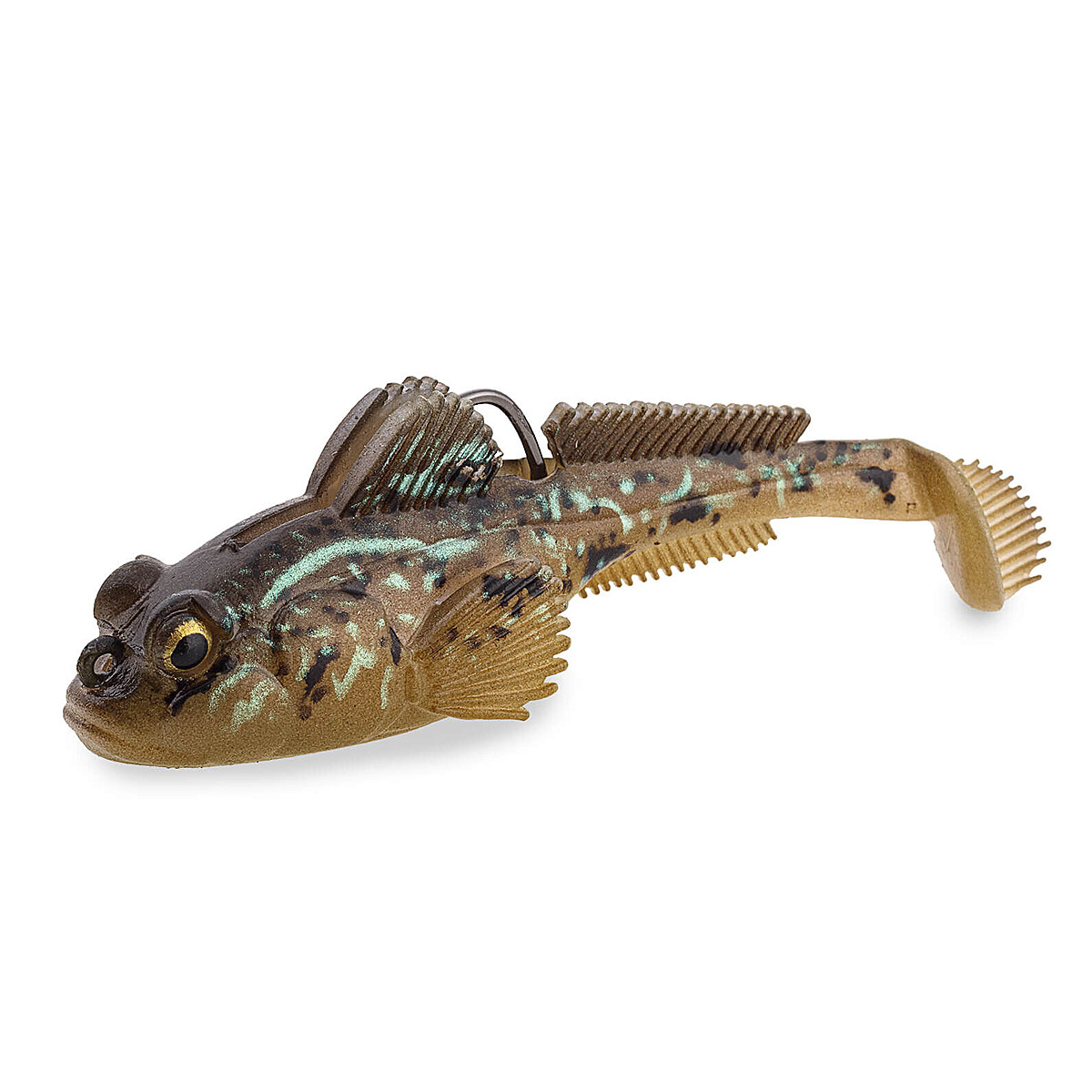 Обладнаний силікон ZMAN Gobius 3" 21g #Natural Goby (GB3-34-01) купити в Україні OnRiver.com.ua Обладнаний силікон ZMAN Gobius 3" 21g #Natural Goby (GB3-34-01)