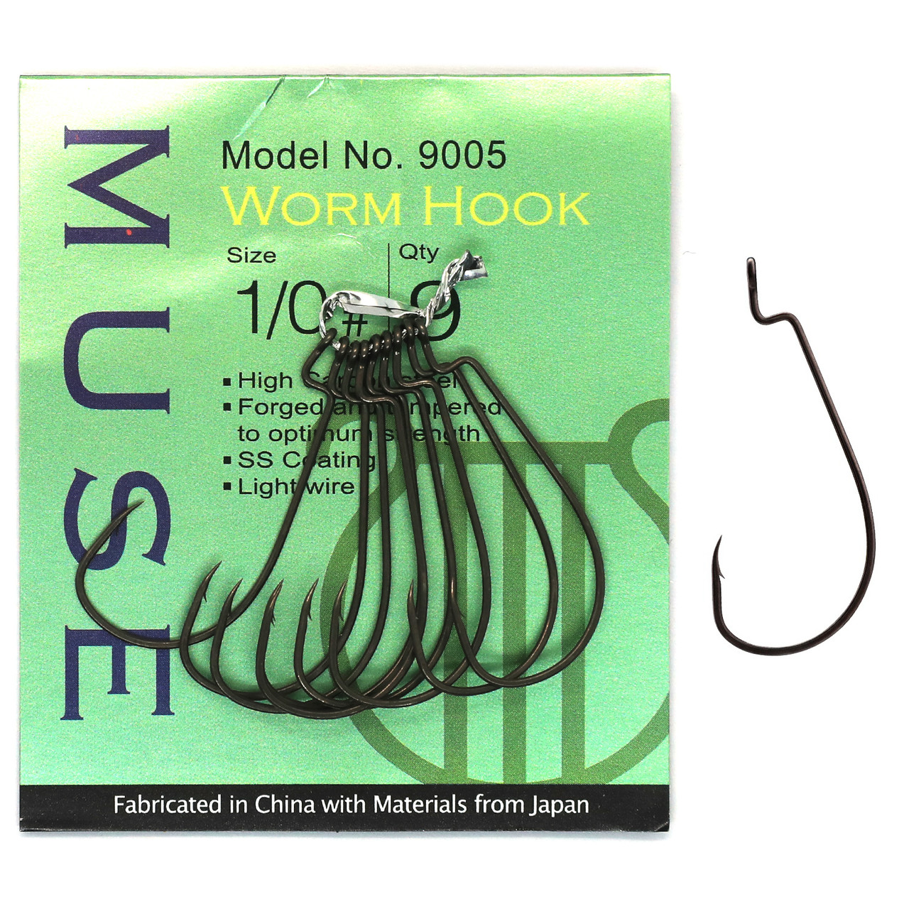 Офсетний гачок BKK Muse #1/0 (A-EW-9514) купити в Україні OnRiver.com.ua Офсетний гачок BKK Muse #1/0 (A-EW-9514)