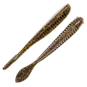 Плавальний силікон ZMAN Trick Shotz 4.2" 5 pc #Green Pumpkin Goby (TS42-316PK5)