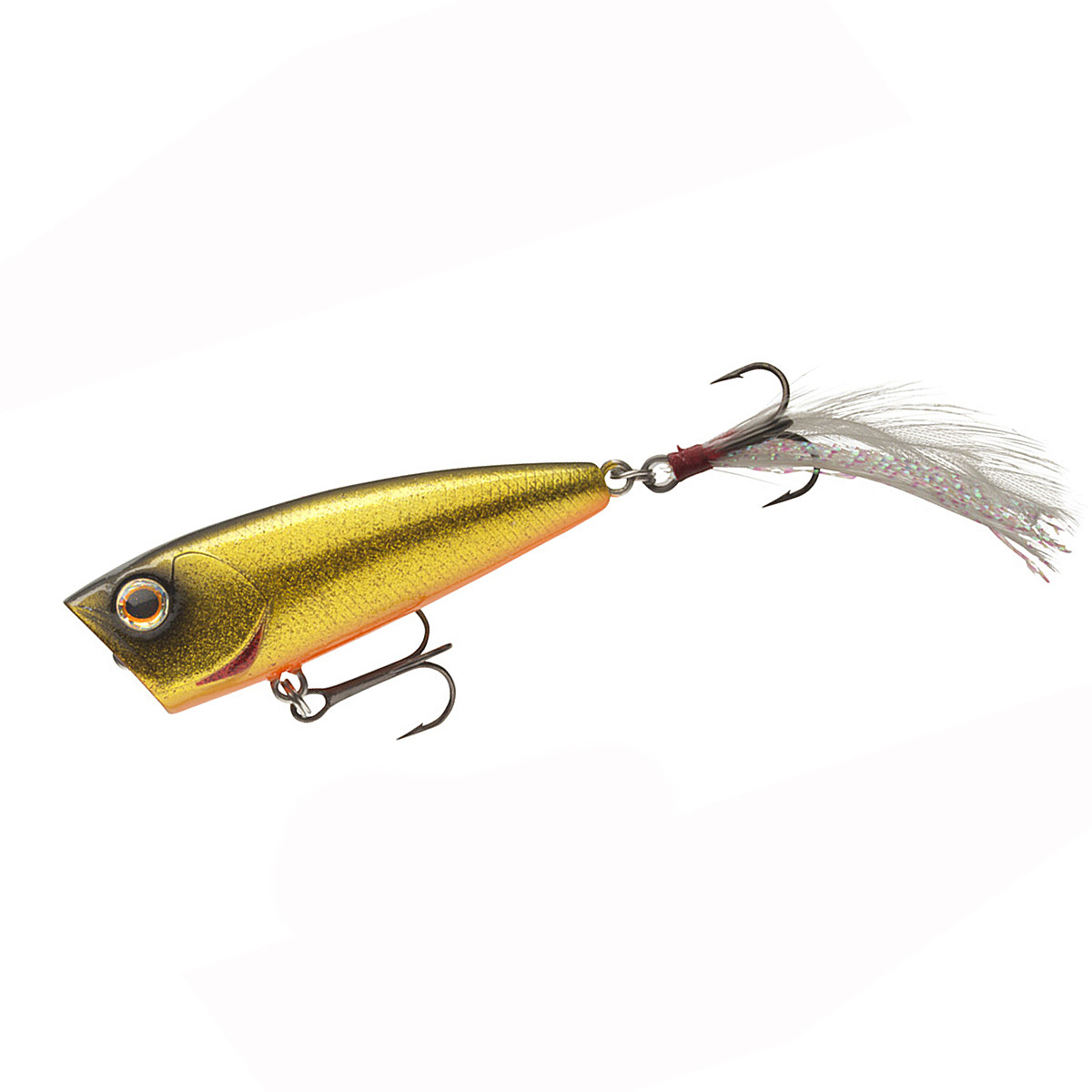 Поппер Daiwa Steez Popper 60F 60 мм 7.6 g #SG Black Gold (17522-003) купити в Україні OnRiver.com.ua Поппер Daiwa Steez Popper 60F 60 мм 7.6 g #SG Black Gold (17522-003)