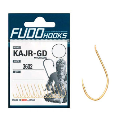 Гачки Fudo Koaji Round Black 12 (17 шт.) (FHBN360112)