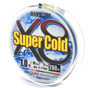 Шнур Duel Hardcore Super Cold X8 200m 5Color 9.0kg #1.0 (H3972)