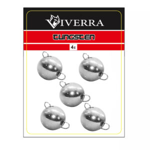 Розбірна вольфрамова чебурашка Viverra 4g Electroplated silver (5 шт.) (4TCBS-ES)