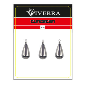 Груз джиг вольфрам Viverra 8,8g Natural (3шт) (516TTDR)