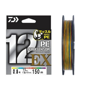 Шнур Daiwa UVF PE Sensor X12EX+Si3 5C 150m 7.3kg 0.148mm #0.8 (17302343)