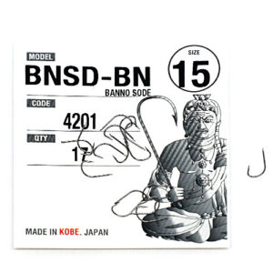 Гачки Fudo Banno Sode Black 15 (17 шт.) (FH BN 4201 15)
