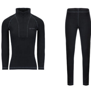 Термобілизна жіноча Viverra Soft Warm ZIP Black XL (РБ-2230161)