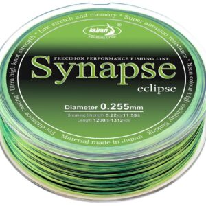 Леска Katran Synapse Eclipse 1200m (neon/black) 0.255mm 11.55lb