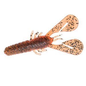 Плавальний силікон ZMAN Turbo Crawz 4" 6 pc #Green Pumpkin/Orange (TCRAW4-47PK6)
