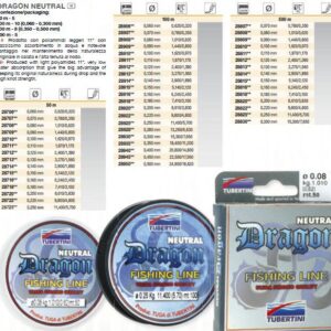 Леска Tubertini Dragon Neutral 50m 0.62kg 0.06mm (28706)
