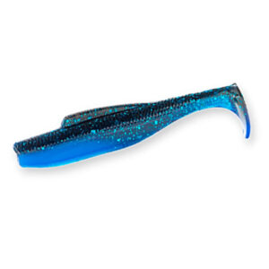 Плавальний силікон ZMAN Diezel Minnowz 5" 4 pc #Black/Blue Laminate (DMIN5-64PK4)