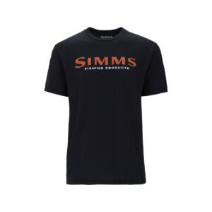 Футболка Simms Logo T-Shirt Jet Black M (12803-1292-30)