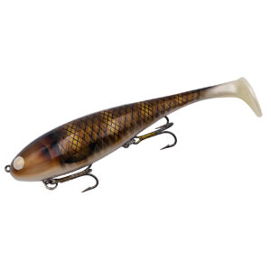Силикон Musky Innovations Regular Shallow Swimmin` Dawg 8" #Walleye (2315671)