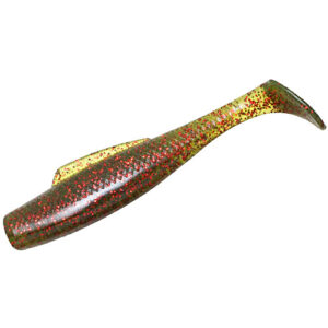 Плавальний силікон ZMAN Minnowz 3" 6 pc #Rootbeer/Chartreuse Tail (GMIN-240PK6)