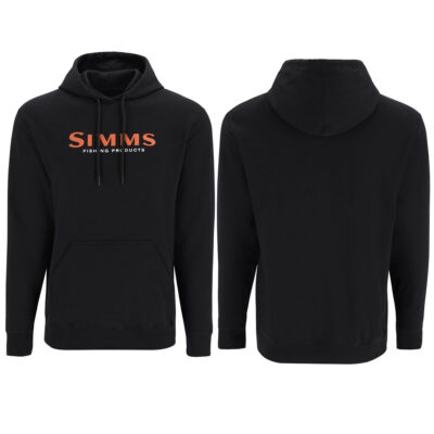 Худи Simms Logo Hoody Black XL (14143-001-50)