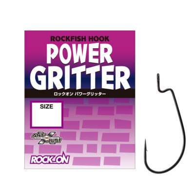 Гачок офсетний Varivas Rock-On Power Gritter #2/0 6 pcs (VA 68523)