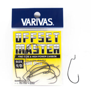 Гачок офсетний Varivas Offset Master Light Class #1/0 8 pcs (VA 70405)
