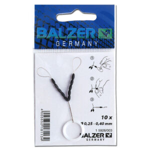Стопор для лески Balzer резиновый S  0.10 - 0.20мм. 10шт
