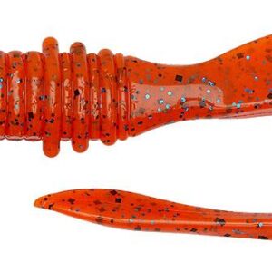 Силикон Keitech Mad Wag Slim 4.5" (9 шт/уп) ц:ea#13 spicy mustard/blue