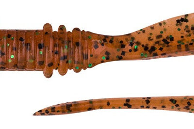 Силикон Keitech Mad Wag Mini 3.5" (10 шт/уп) ц:ea#01 orange pepper