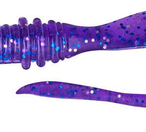 Силикон Keitech Mad Wag Mini 3.5" (10 шт/уп) ц:ea#04 violet