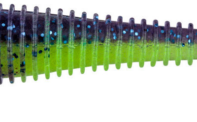 Силикон Keitech Swing Impact FAT 3.3" (7 шт/уп) ц:pal#06 violet lime berry